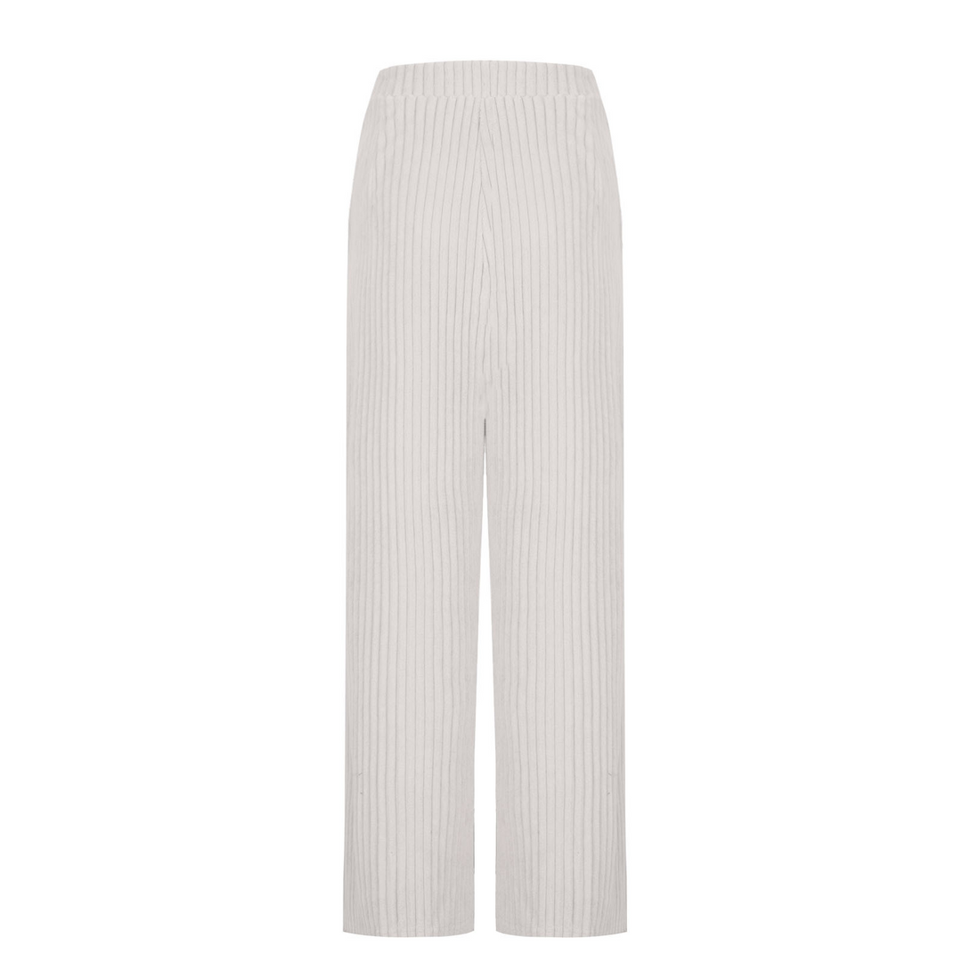 Everly - Rib-Knit Sweatpants