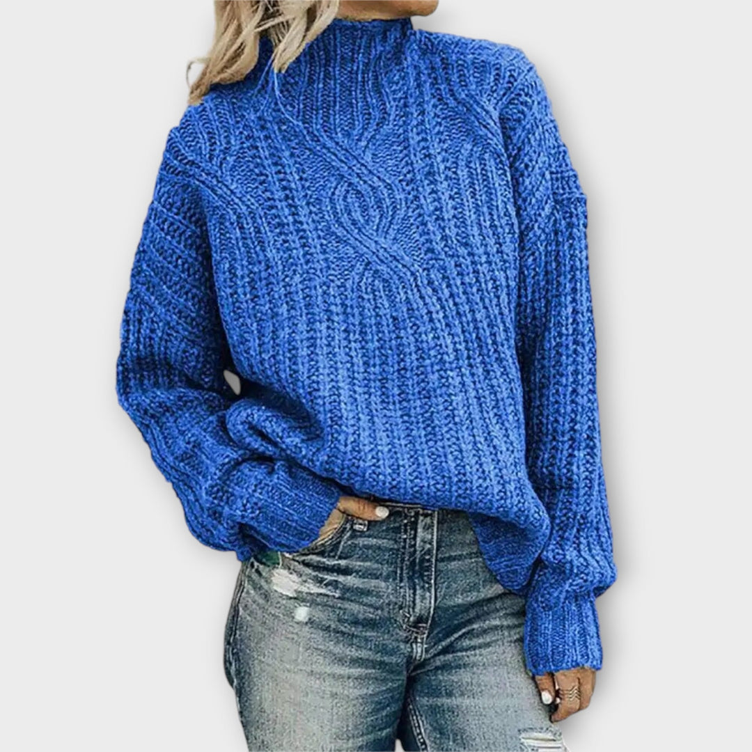 Tiffany™ - Stylish High Neck Winter Sweater