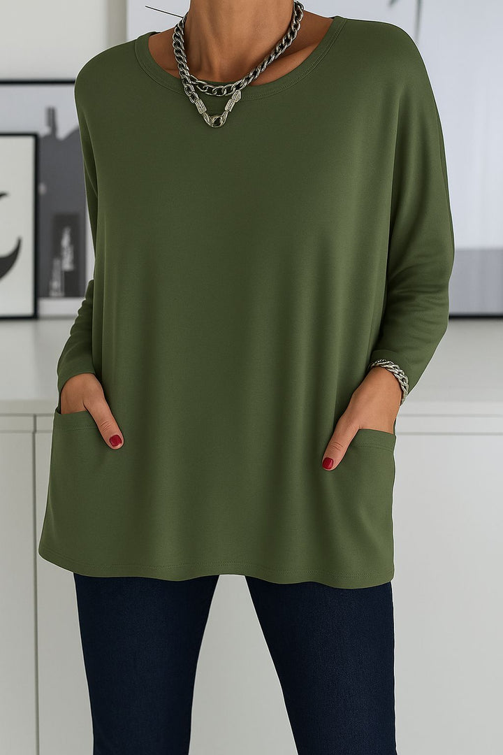 Thelma – Flowing Soft Top for Everyday Elegance
