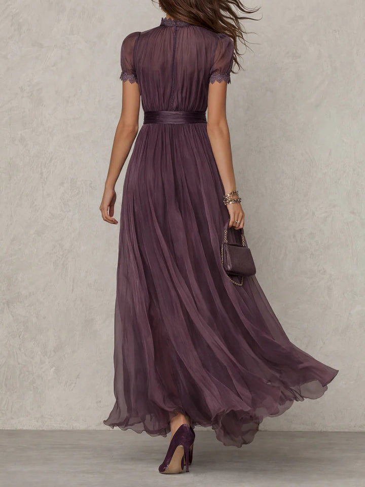 Effy – Violet Chiffon Maxi Dress