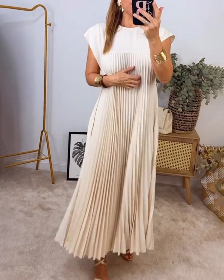 Ida™ – Pleated Maxi Dress