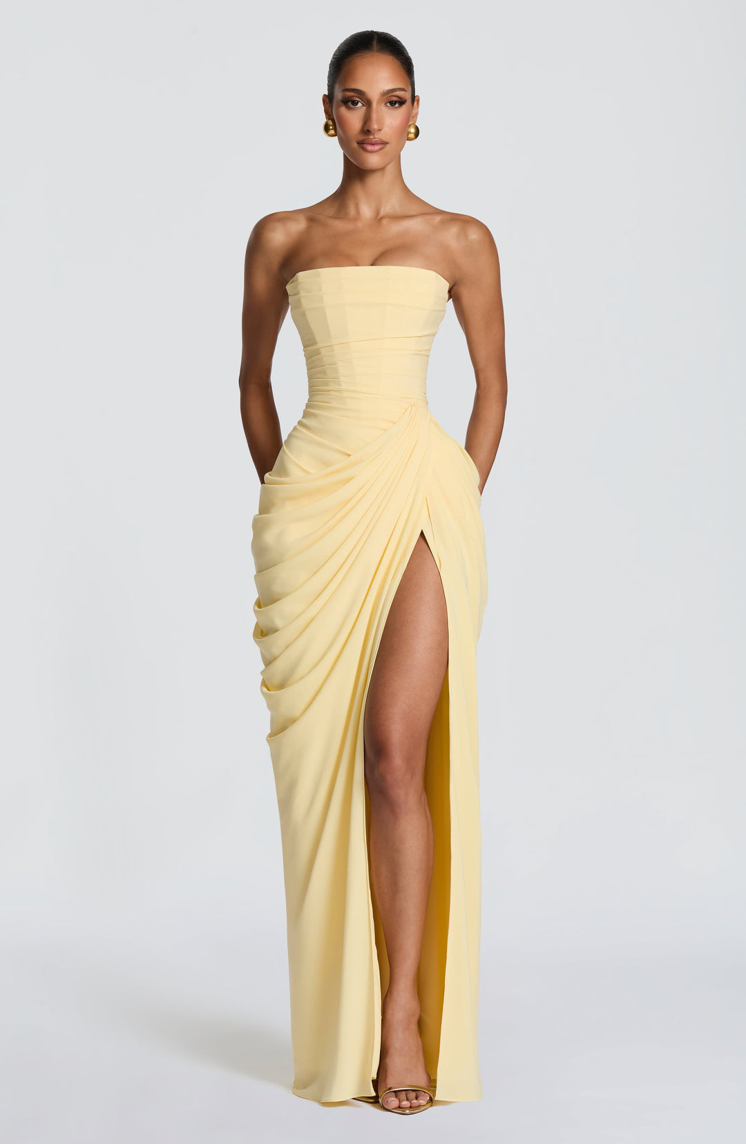 Alouette – Strapless Sculpting Maxi Dress