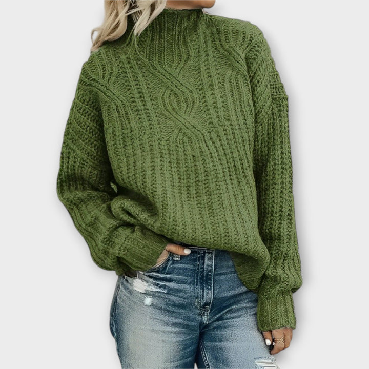 Tiffany™ - Stylish High Neck Winter Sweater