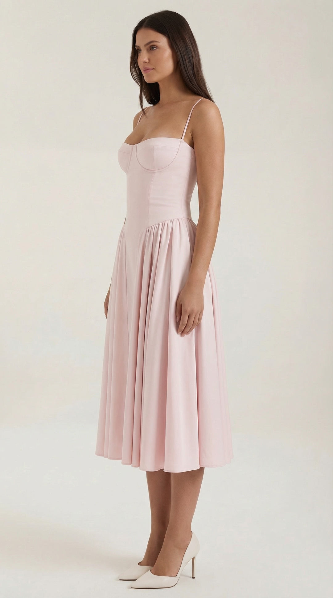 Ophelia – Romantic Cottage-Core Midi Dress