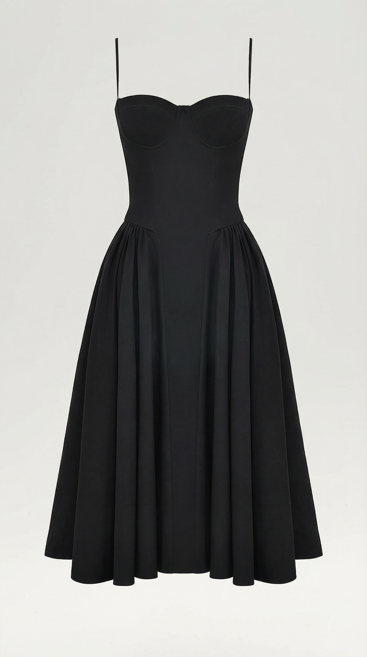 Ophelia – Romantic Cottage-Core Midi Dress