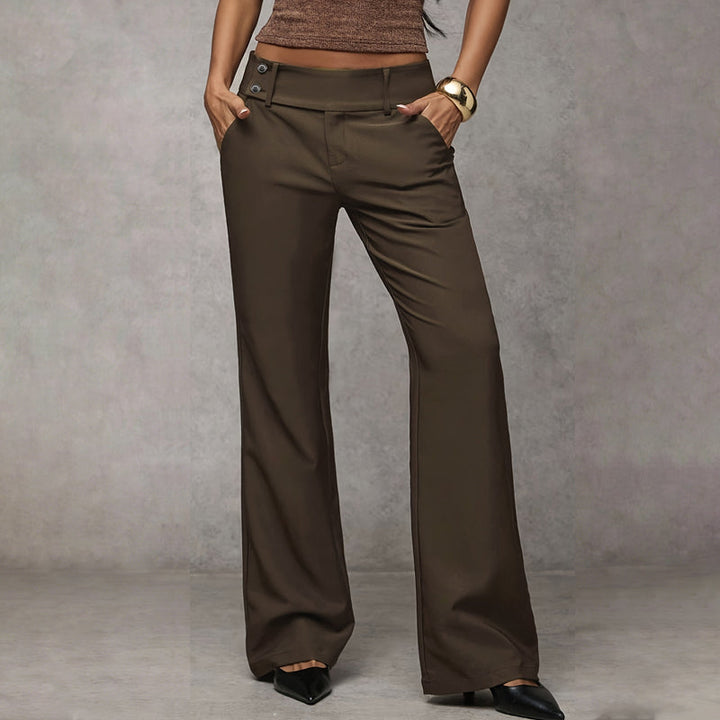 Avery – Elegant Flared Trousers