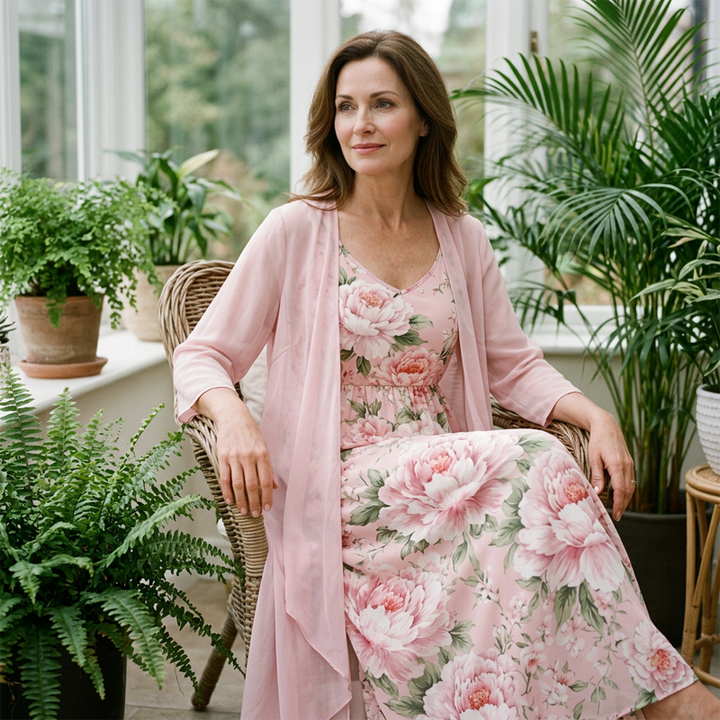 Celestine - Floral Two-Piece Summer Dress Set